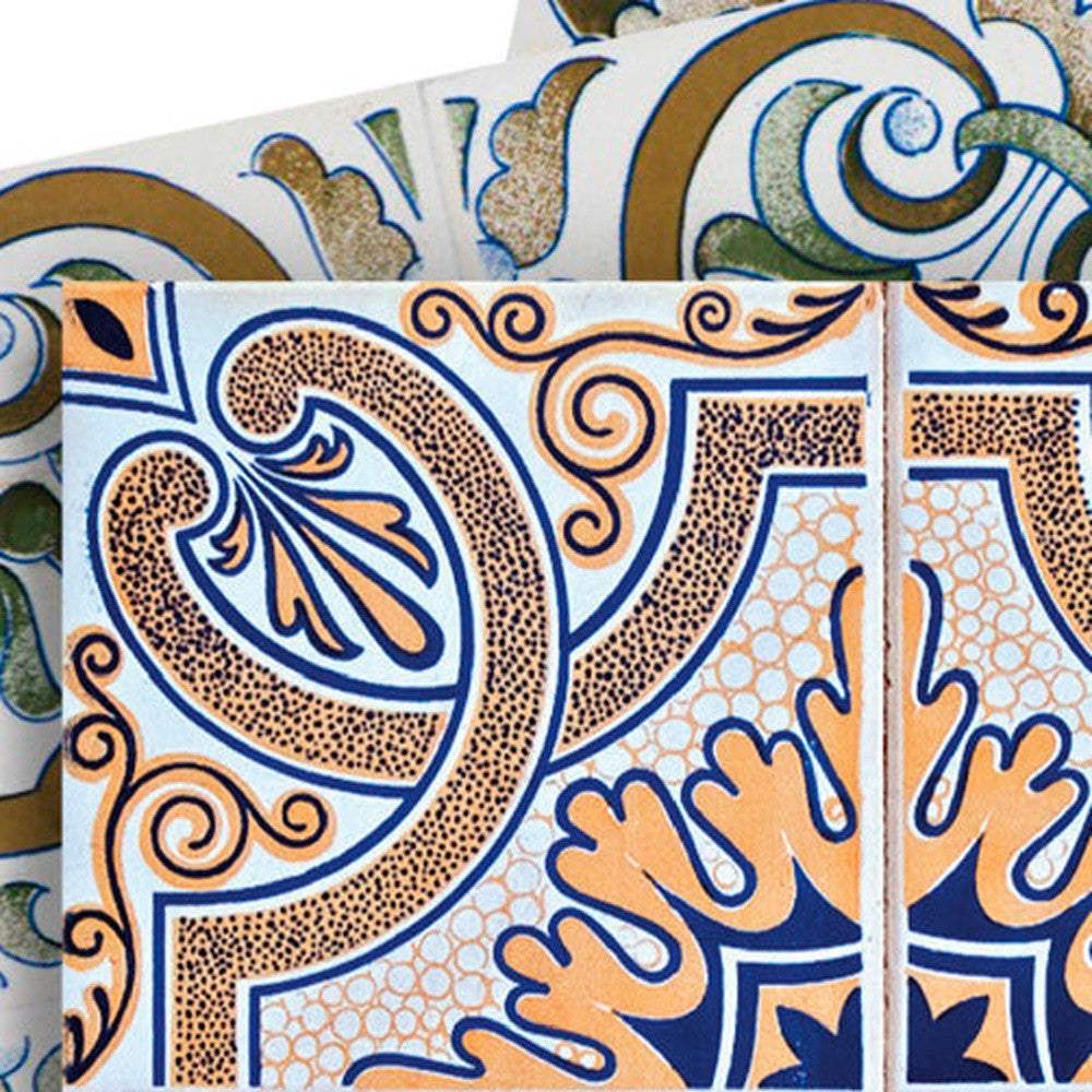 4" X 4" Muted Pastel Kyla Peel And Stick Tiles - Homeroots - Flyclothing LLC
