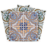 5" X 5" Muted Pastel Kyla Peel And Stick Tiles - Homeroots - Flyclothing LLC