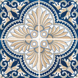 4" X 4" Blue Taupe Tobi Peel And Stick Tiles - Homeroots - Flyclothing LLC