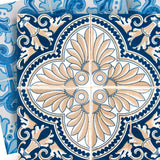 4" X 4" Blue Taupe Tobi Peel And Stick Tiles - Homeroots - Flyclothing LLC