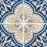 6" X 6" Blue Taupe Tobi Peel And Stick Tiles - Homeroots - Flyclothing LLC