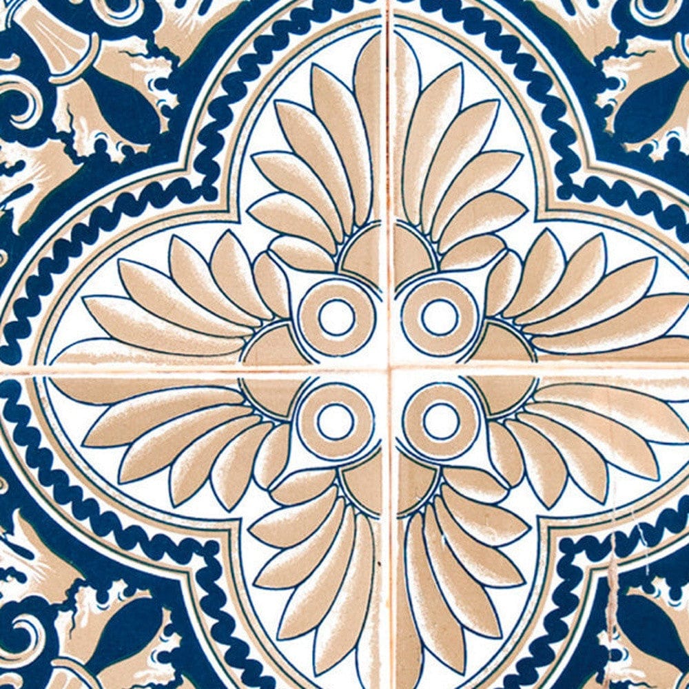 7" X 7" Blue Taupe Tobi Peel And Stick Tiles - Homeroots - Flyclothing LLC