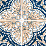 8" X 8" Blue Taupe Tobi Peel And Stick Tiles - Homeroots