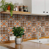 4" X 4" Bella Terra Peel And Stick Removable Tiles - Homeroots - Flyclothing LLC