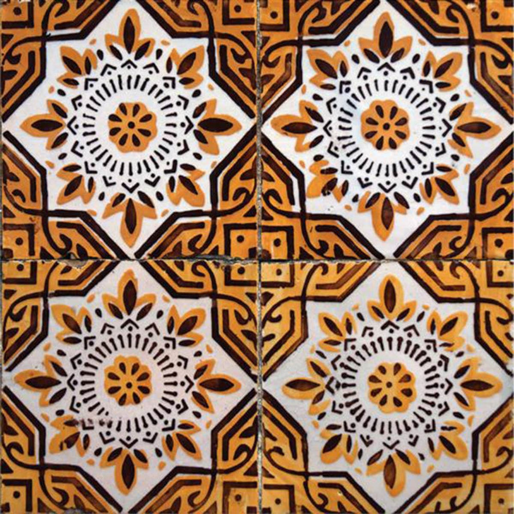 4" X 4" Bella Terra Peel And Stick Removable Tiles - Homeroots