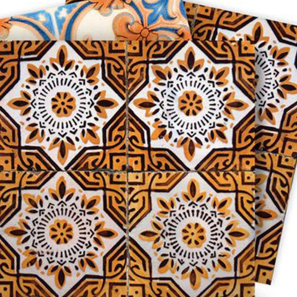 8" X 8" Bella Terra Peel And Stick Removable Tiles - Homeroots