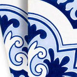 5" X 5" Blue Mia Gia Peel And Stick Removable Tiles - Homeroots - Flyclothing LLC
