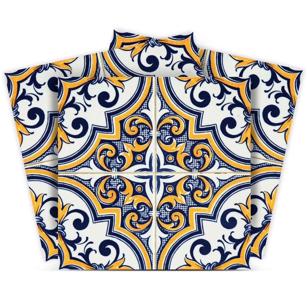 6" X 6" Neutral Gina Peel And Stick Removable Tiles - Homeroots - Flyclothing LLC