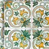 8" X 8" Green Yellow Melo Peel and Stick Tiles - Homeroots - Flyclothing LLC