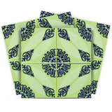 4" X 4" Aegean Orb Removable Peel And Stick Tiles - Homeroots - Flyclothing LLC