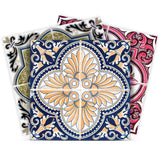 4" X 4" Vintage Multi Removable Peel And Stick Tiles - Homeroots - Flyclothing LLC