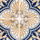 4" X 4" Vintage Multi Removable Peel And Stick Tiles - Homeroots