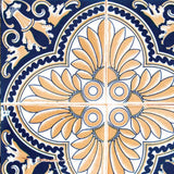 7" X 7" Vintage Multi Removable Peel and Stick Tiles - Homeroots