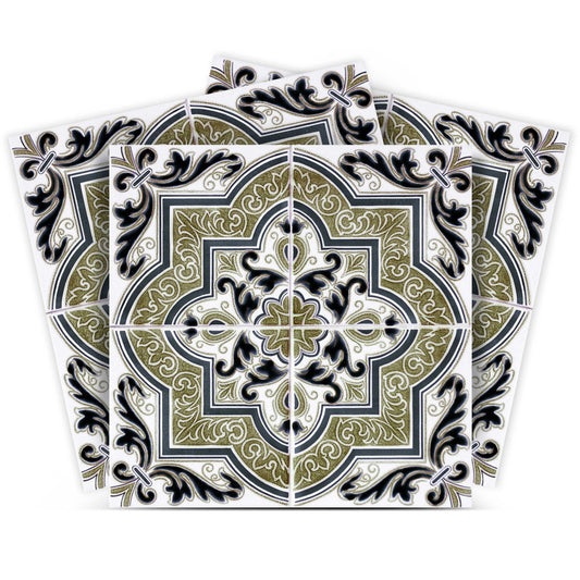 5" X 5" Vintage Aegean Removable Peel and Stick Tiles