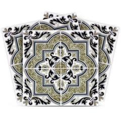 8" X 8" Vintage Aegean Removable Peel and Stick Tiles
