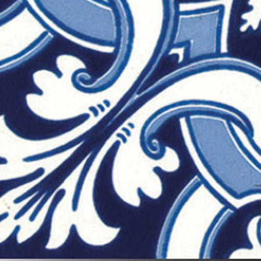 6" X 6" Blue Multi Mosaic Peel and Stick Tiles - Homeroots