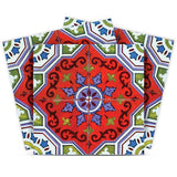 4" X 4" Sage Terra Removable Peel And Stick Tiles - Homeroots