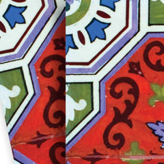 6" X 6" Sage Terra Removable Peel and Stick Tiles - Homeroots