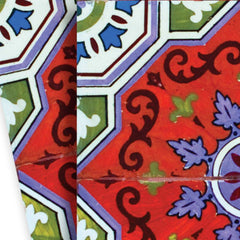 8" X 8" Sage Terra Removable Peel and Stick Tiles