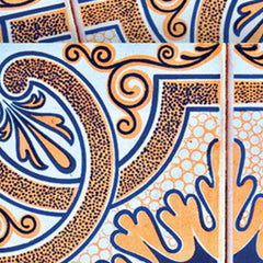 5" X 5" Blue Taupe Nova Removable Peel and Stick Tiles