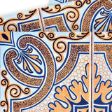 5" X 5" Blue Taupe Nova Removable Peel and Stick Tiles - Homeroots - Flyclothing LLC