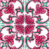5" X 5" Rosa Pink Lea Removable Peel and Stick Tiles - Homeroots