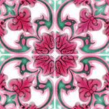 7" X 7" Rosa Pink Lea Removable Peel and Stick Tiles - Homeroots