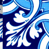 8" X 8" Blue Bali Removable Peel and Stick Tiles - Homeroots