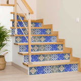 5" X 5" Bella Mix Mosaic Removable Peel and Stick Tiles - Homeroots - Flyclothing LLC