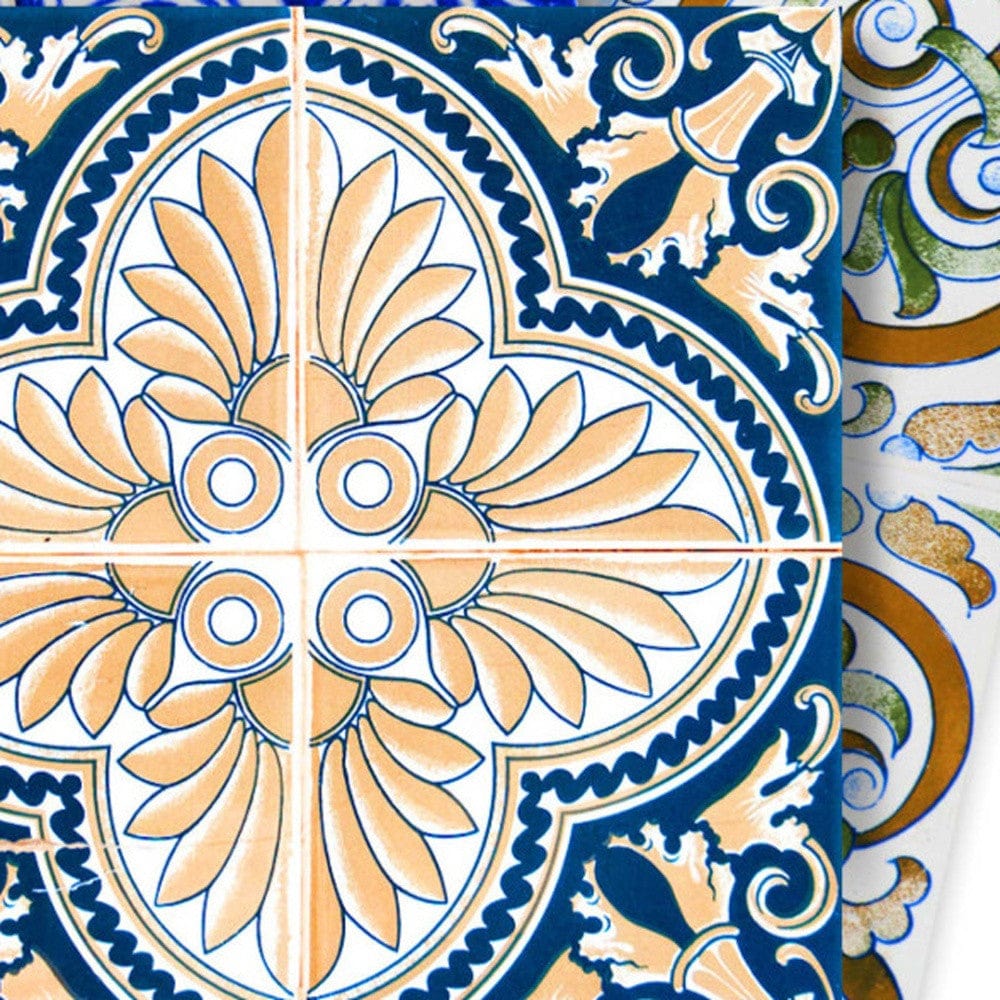 6" X 6" Bella Mix Mosaic Removable Peel and Stick Tiles - Homeroots