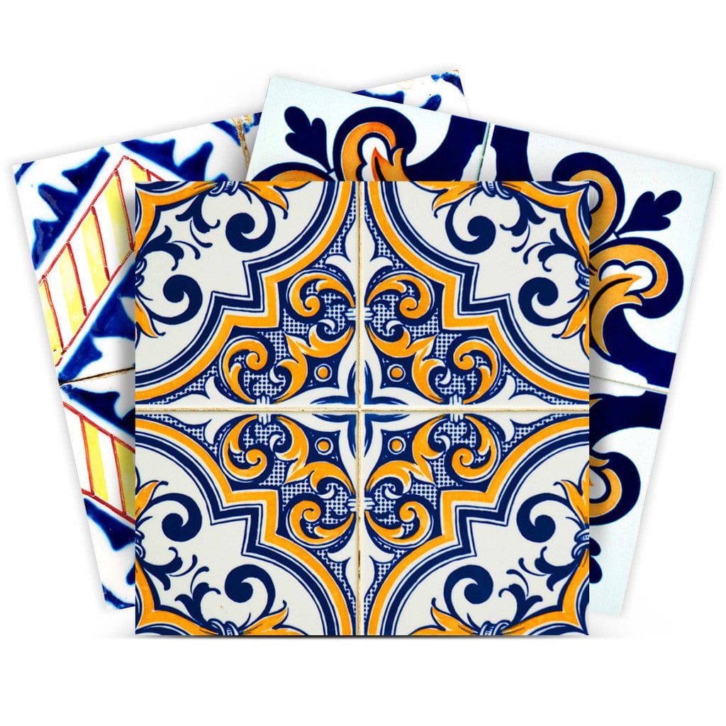 6" X 6" Addison Multi Mosaic Peel and Stick Tiles - Homeroots