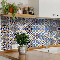 7" X 7" Addison Multi Mosaic Peel and Stick Tiles - Homeroots