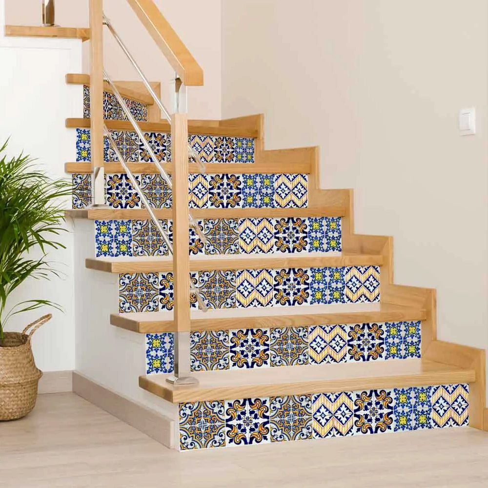 8" X 8" Addison Multi Mosaic Peel and Stick Tiles - Homeroots - Flyclothing LLC