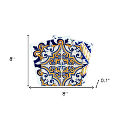 8" X 8" Addison Multi Mosaic Peel and Stick Tiles - Homeroots