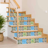 7" X 7" Madison Vintage Mosaic Peel and Stick Tiles - Homeroots - Flyclothing LLC
