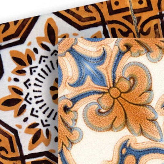 6" X 6" Rustico Linda Removable Peel and Stick Tiles - Homeroots