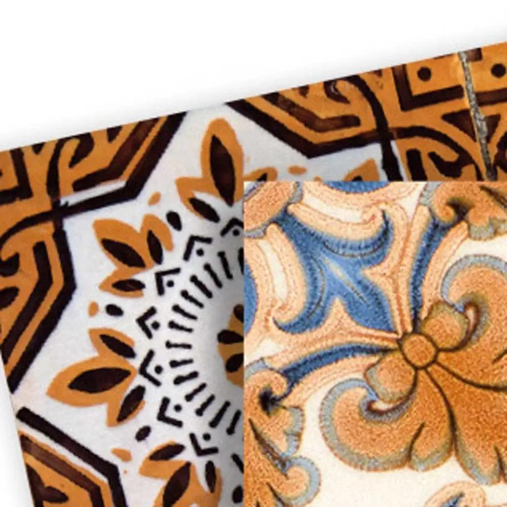 8" X 8" Rustico Linda Removable Peel and Stick Tiles - Homeroots - Flyclothing LLC