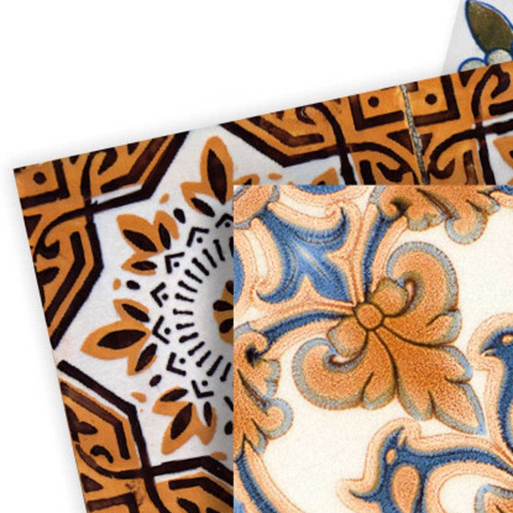 8" X 8" Rustico Linda Removable Peel and Stick Tiles - Homeroots - Flyclothing LLC