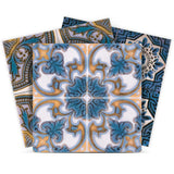 6" X 6" Agean Linda Removable Peel and Stick Tiles - Homeroots - Flyclothing LLC