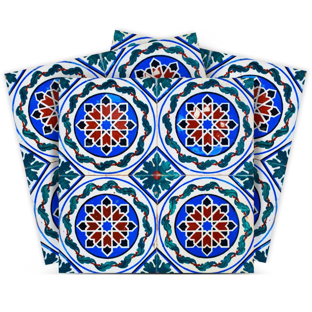 6" X 6" Augustine Removable Peel and Stick Tiles - Homeroots