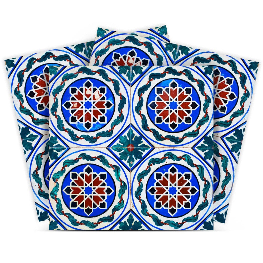 8" X 8" Augustine Removable Peel and Stick Tiles - Homeroots - Flyclothing LLC