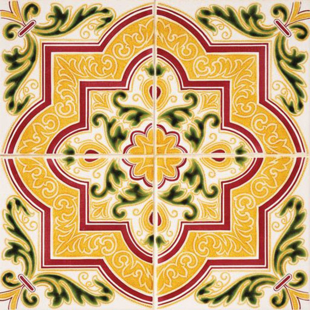 4" X 4" Golden Multi Mosaic Peel And Stick Tiles - Homeroots - Flyclothing LLC