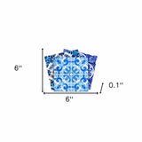 6" X 6" Greta Multi Mosaic Peel and Stick Tiles - Homeroots - Flyclothing LLC