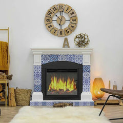 6" X 6" Azul Multi Mosaic Peel and Stick Tiles - Homeroots
