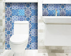 6" X 6" Azul Gianna Peel and Stick Tiles - Homeroots