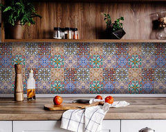 6" X 6" Mancuso Removable Peel and Stick Tiles - Homeroots