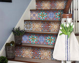 7" X 7" Mancuso Removable Peel and Stick Tiles - Homeroots - Flyclothing LLC