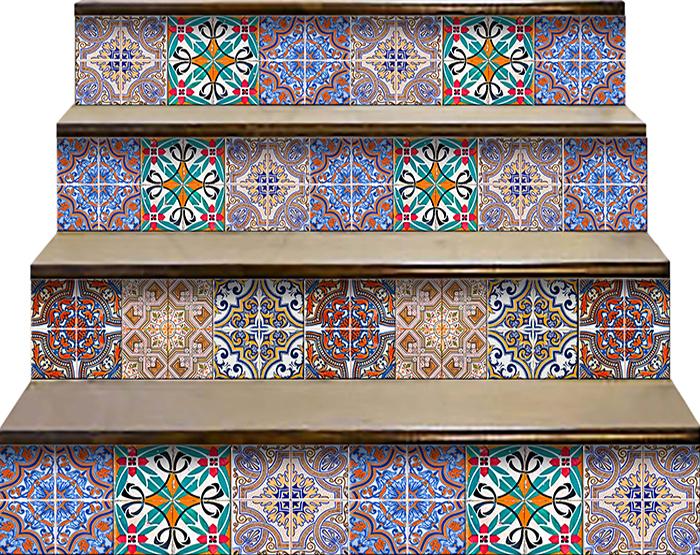 7" X 7" Mancuso Removable Peel and Stick Tiles - Homeroots - Flyclothing LLC