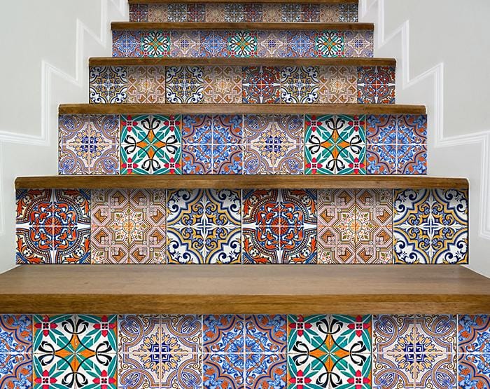 7" X 7" Mancuso Removable Peel and Stick Tiles - Homeroots - Flyclothing LLC