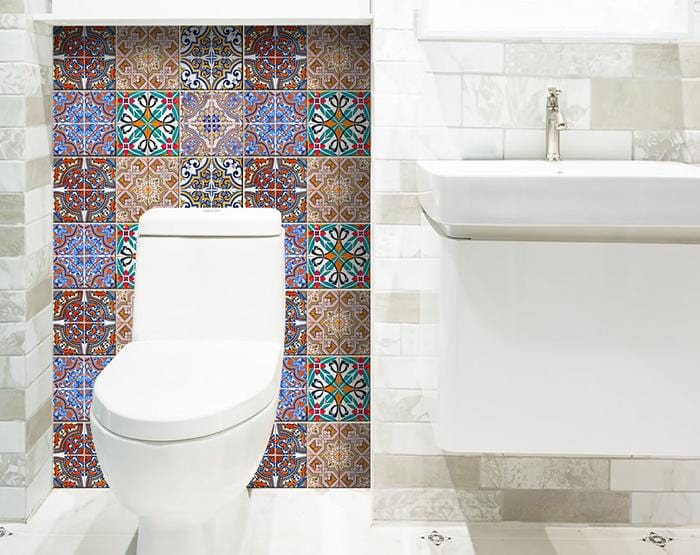 7" X 7" Mancuso Removable Peel and Stick Tiles - Homeroots - Flyclothing LLC